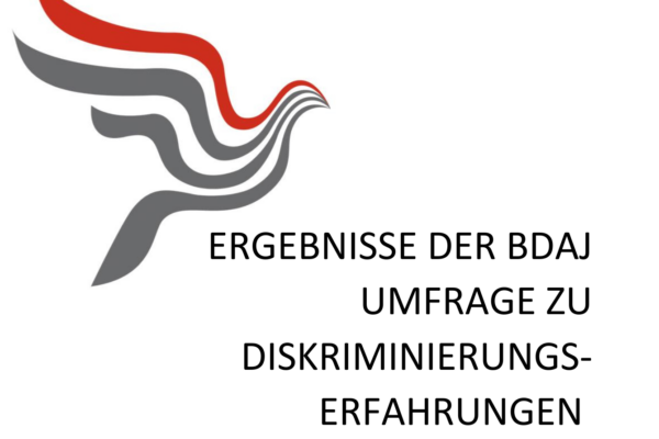 Logo zu Ergebnisse einer B D A J Umfrage zu Diskriminierungserfahrungen