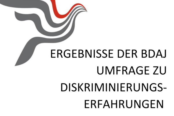 Logo zu Ergebnisse einer B D A J Umfrage zu Diskriminierungserfahrungen